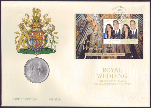 2011 Australia-UK 5 Pounds PNC (Royal Wedding) K000289